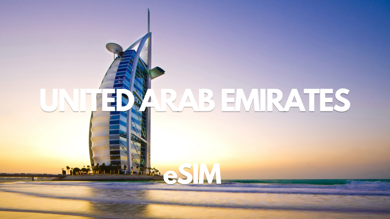 UAE (United Arab Emirates) Data eSIM - Photo 1 of 8